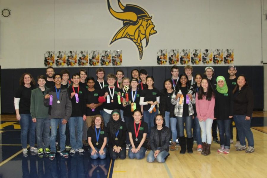 Science Olympiads first competition results in major success