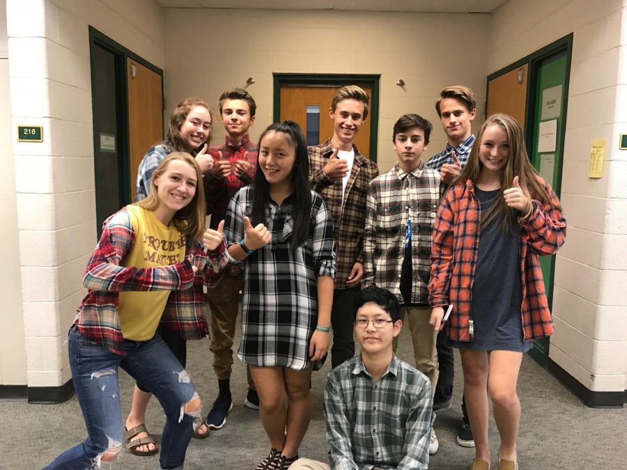 Homecoming Spirit Week 2017 Day 4: Flannel Day