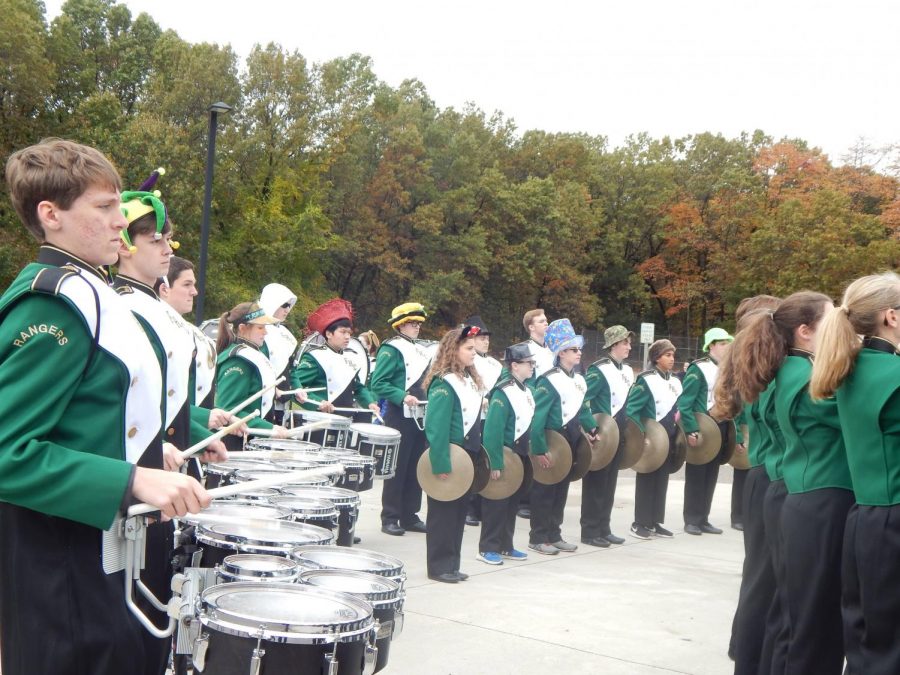 Photo Gallery: Marching Band at Pine Ridge- October 31st