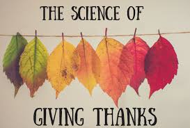 The science of giving thanks