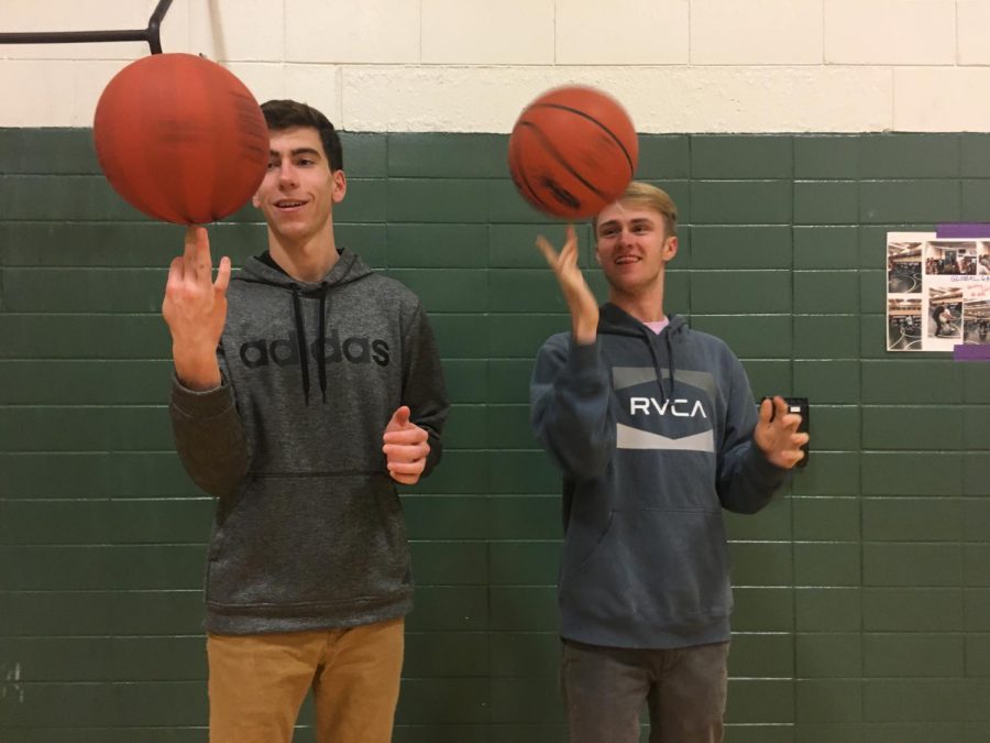 Seniors Grant Bardelli and Charlie Soucey influence middle schoolers in basketball coaching opportunity
