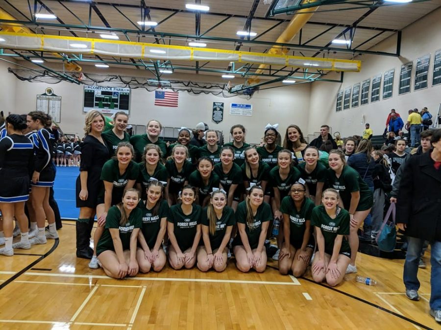 Competitive cheer places 7th at CCCAM