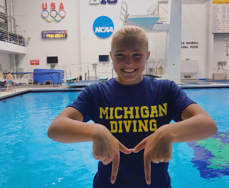 Anna Hansen pursues her dreams in Indiana and at University of Michigan