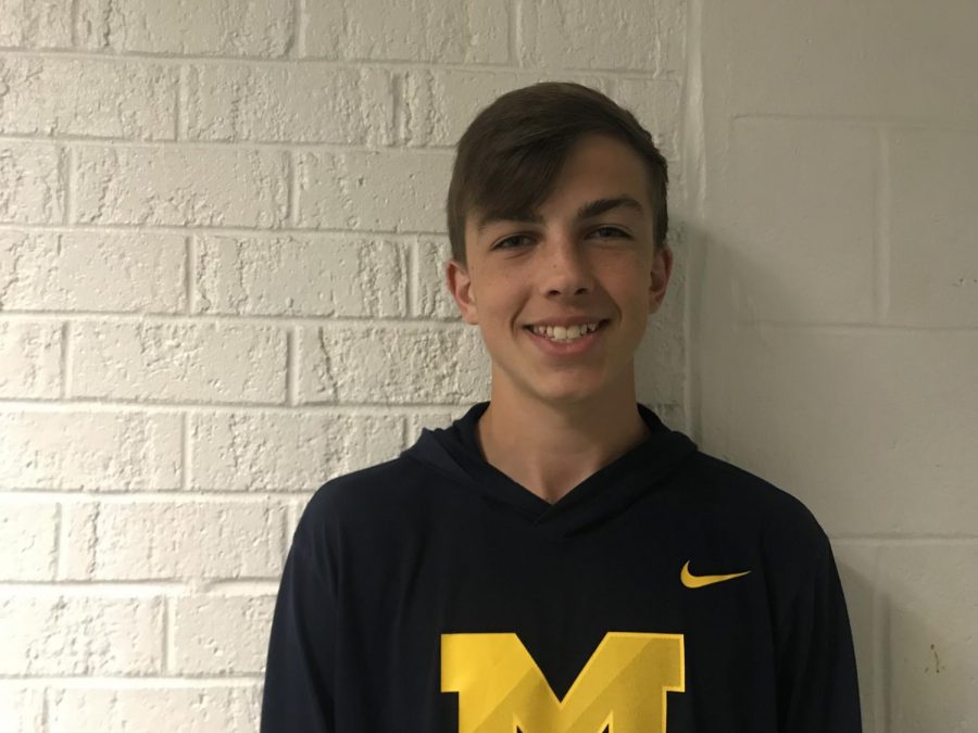 Freshman Ben Taylor devotes his all to soccer and marching band