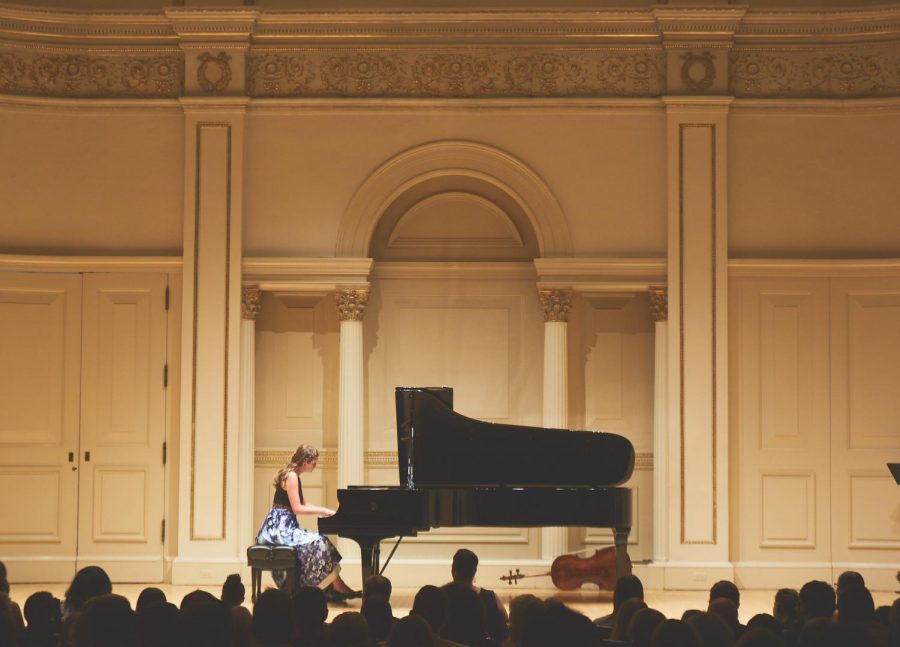 Katie Ritzema showcases her musical talent at New York Citys Carnegie Hall
