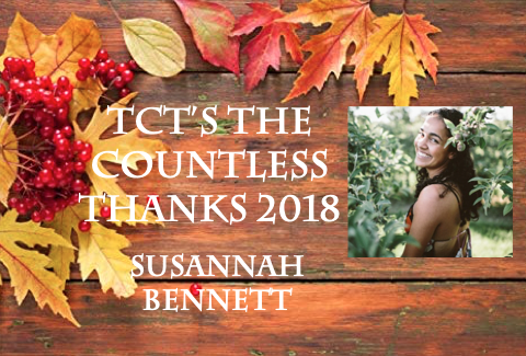 TCTs The Countless Thanks: Susannah Bennett