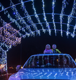 The Christmas Lite Show was a spectacular drive to witness