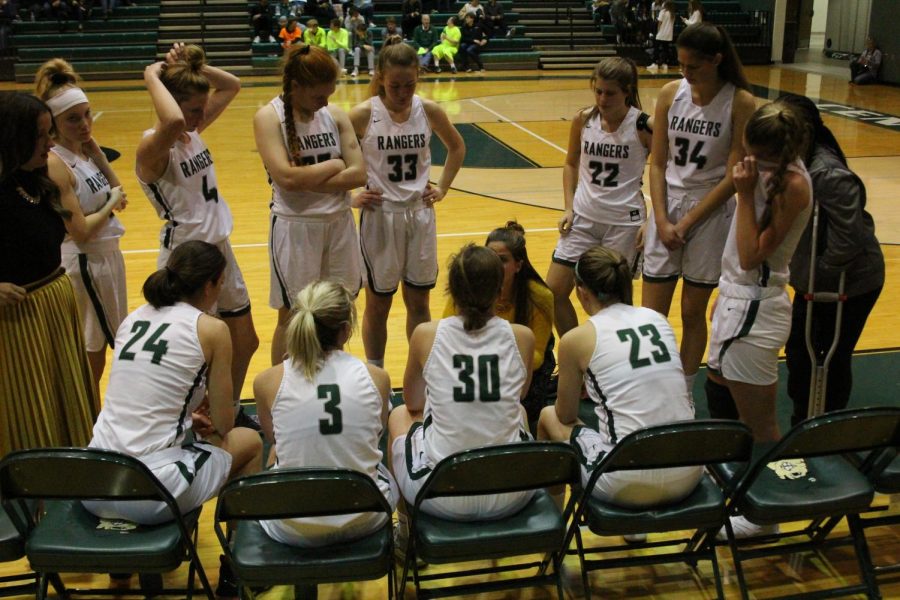 Young girls varsity basketball team has successful season ended early