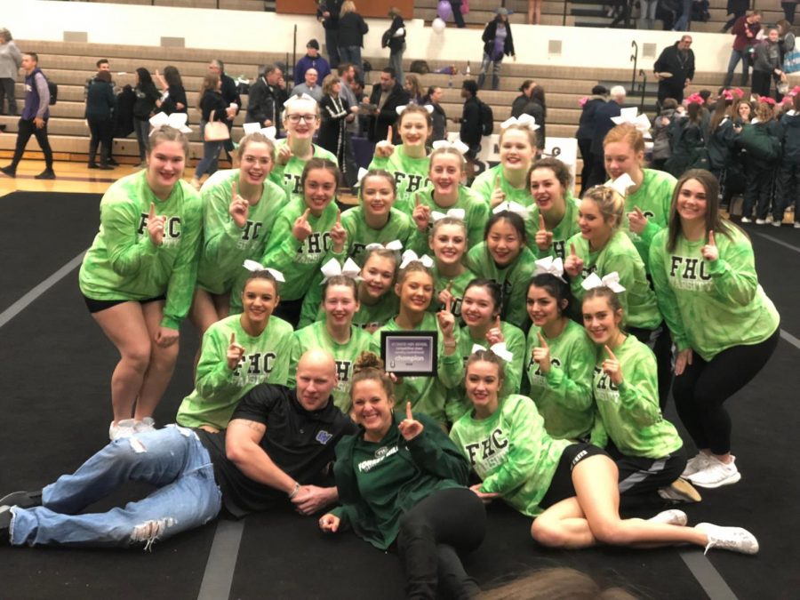 Competitive cheers earns fourth and first place at recent competitions