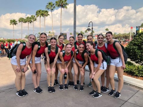Dance team finishes in top twenty at Nationals