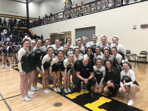 Competitive cheer secures fifth place at Regionals