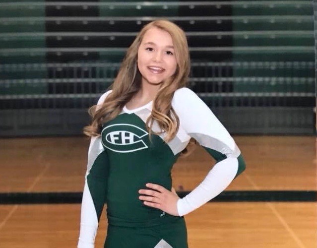Meredith Carpenter finds fulfillment in cheerleading