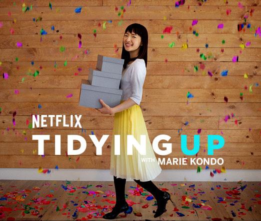 Tidying Up with Marie Kondo reinforced my love for home organization
