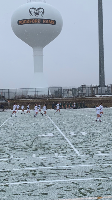 Girls varsity soccer defeats Rockford 4-0 in revenge game