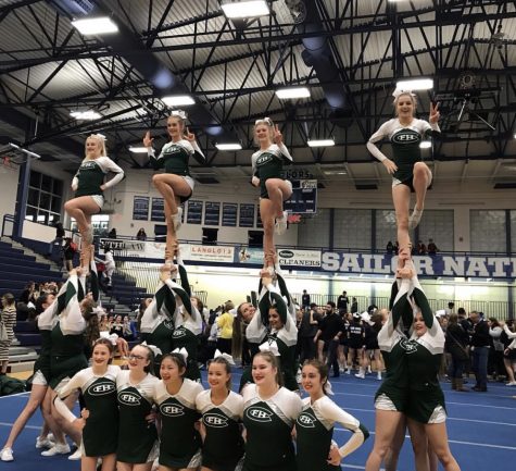 Competitive cheer builds a successful program in its second year