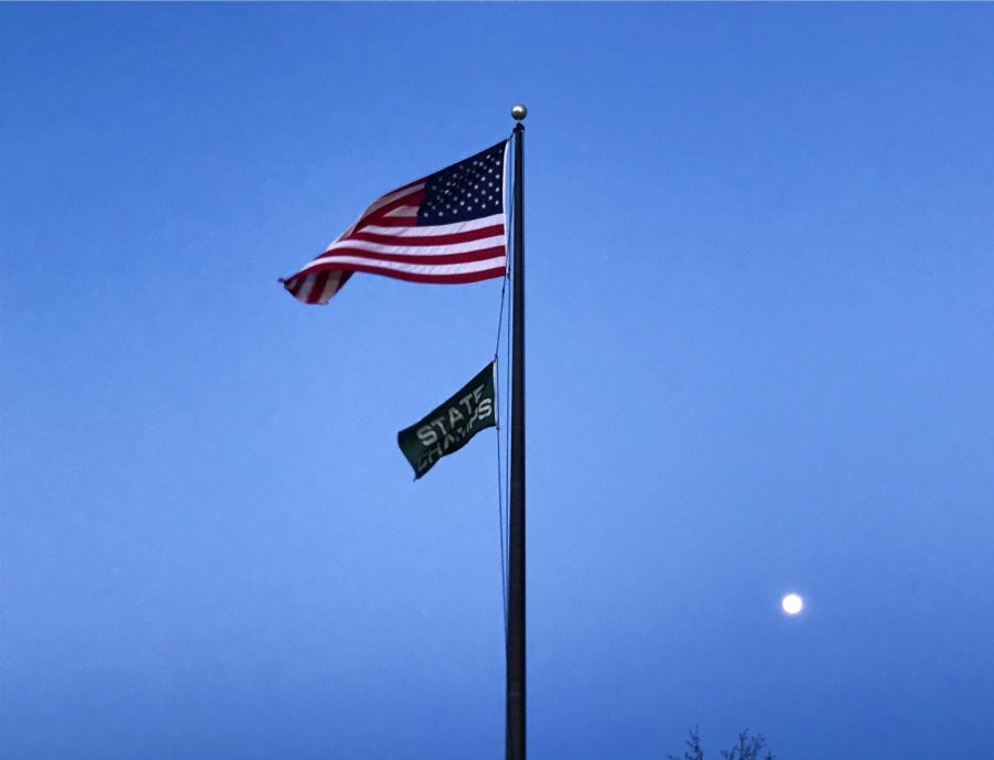 FHCs longstanding State Champion flag represents school pride in tradition and excellence