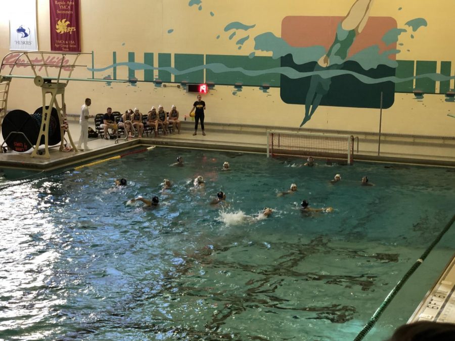 Varsity water polo takes home big win over Portage