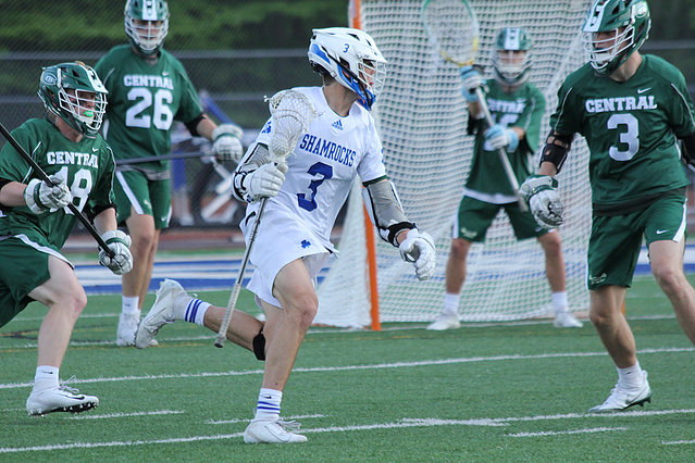 Jackson Clay and Carson Deines combine for 10 goals to take down defending state champion Detroit Catholic Central