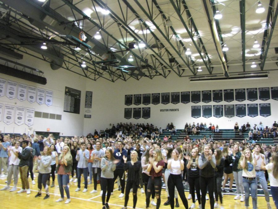 The Ranger Strong Assembly wrapped up a week of giving with school pride and entertainment