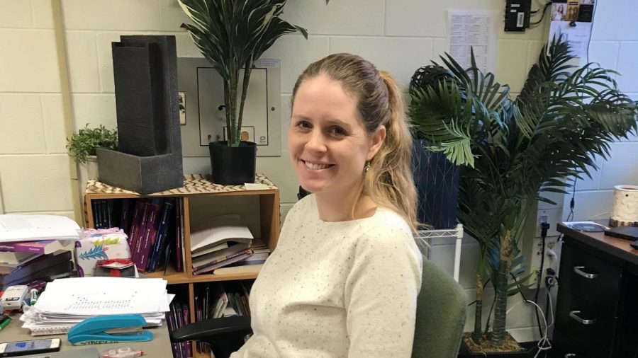 New Spanish teacher Kate Stacey is loving her first semester at FHC