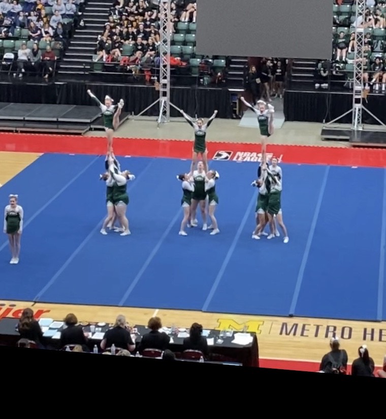 Competitive Cheer Finishes Well at DeltaPlex Invite