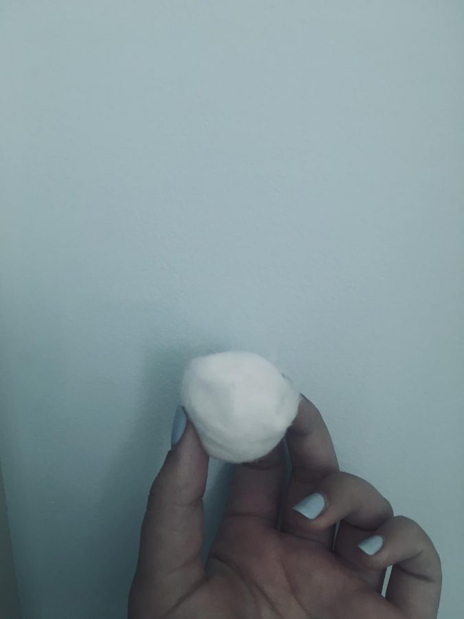 The unexplainable joy of a singular cotton ball