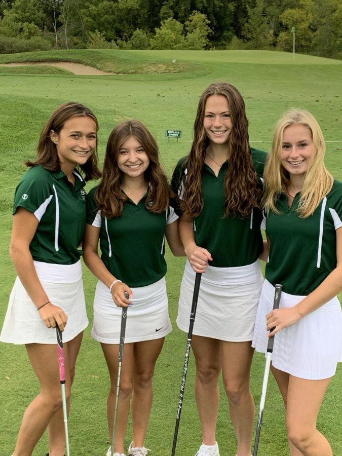 Girls golf team misses states by eight strokes
