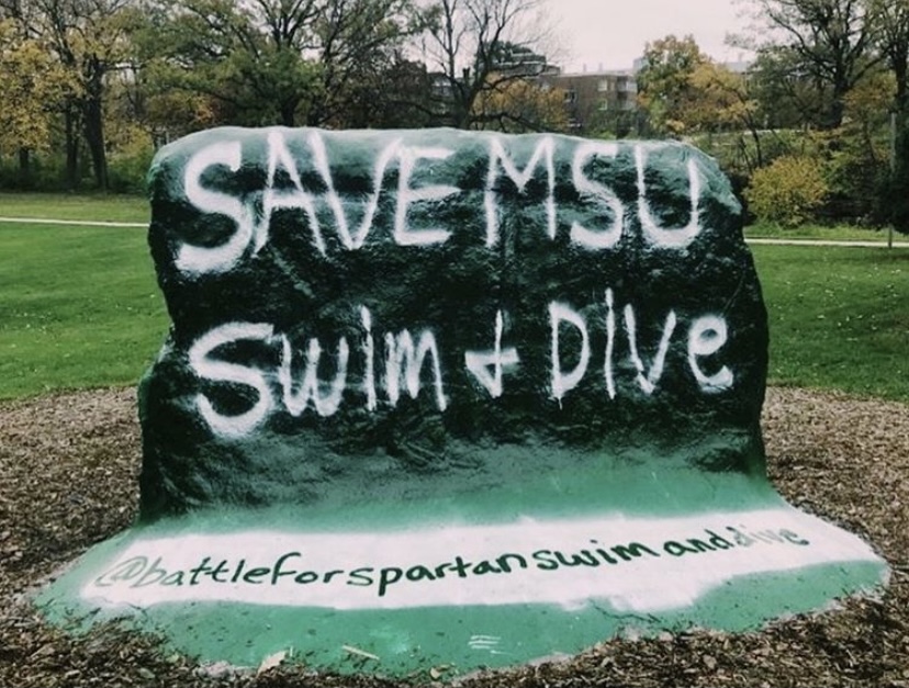 Michigan State University cuts their swim and dive program after the 20-21 season