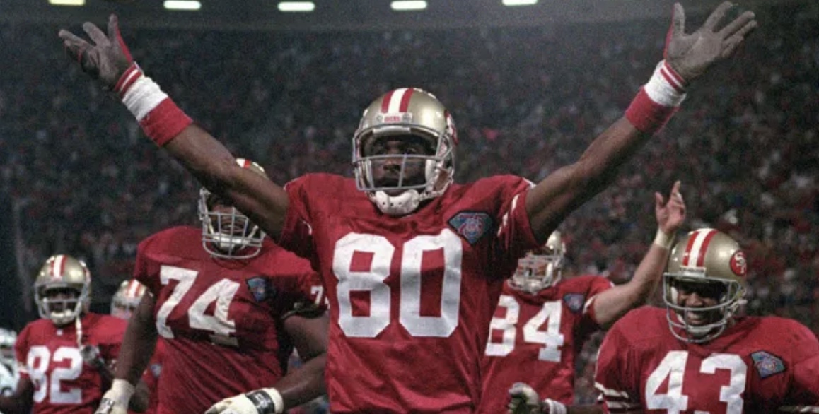 The day Jerry Rice surpassed the NFL record for touchdowns