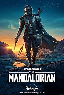 The poster for season 2 of The Madalorian