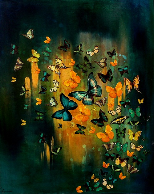 Colorful-butterflies-by-British-artist-Lily-Greenwood-4