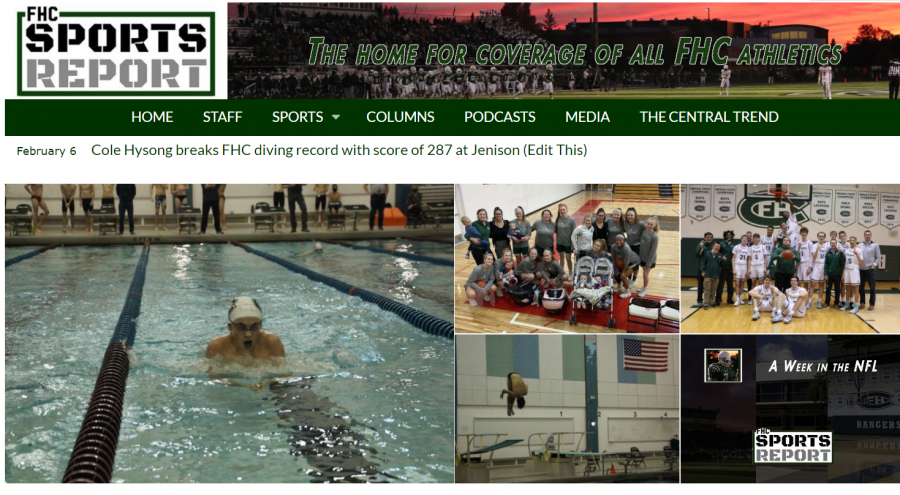 The new home of the FHC Sports Report