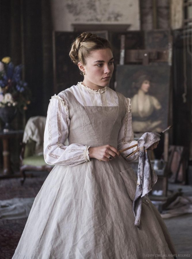 The absolute beauty that is Florence Pugh as Amy March.