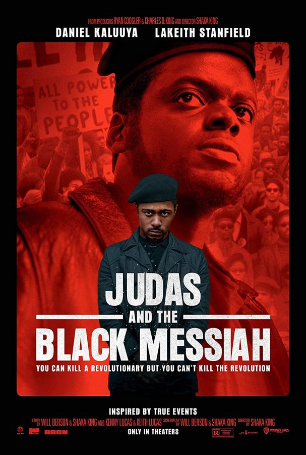 The movie cover for Judas and the Black messiah.