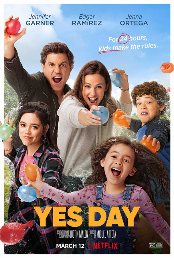 The cover image for Yes Day showing the main characters