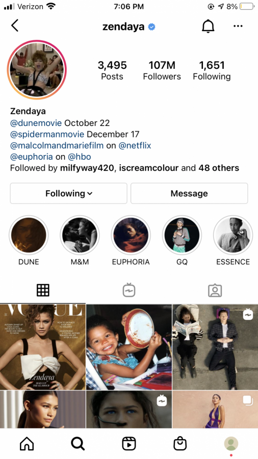 Zendayas+Instagram+has+been+known+to+highlight+all+different+kinds+of+important+topics.