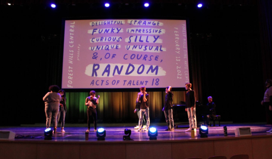 A picture of the 2021 Random Acts of Talent show