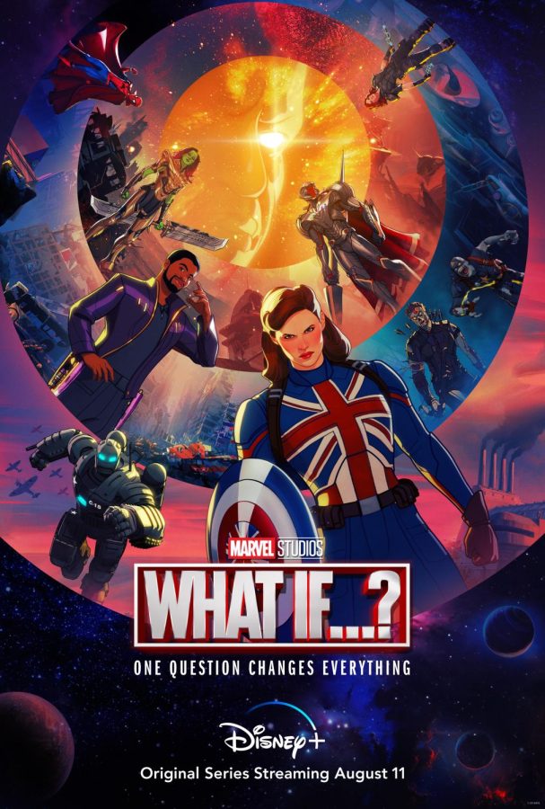 Here is the cover for the new marvel show What If 