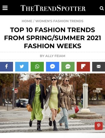 In a thriving environment, fashion trends made up for what we were missing in 2020