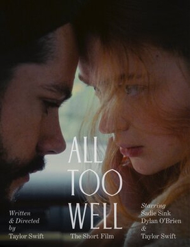 The cover photo for the best short film Ill ever see: All Too Well: The Short Film. 