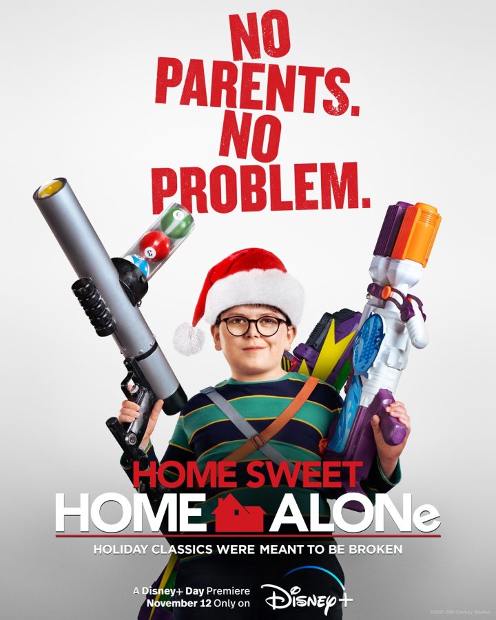 Home Sweet Home Alone movie poster for Disney Plus film