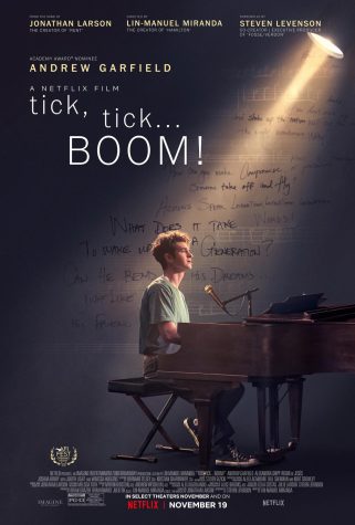 The cover of tick, tick...BOOM!