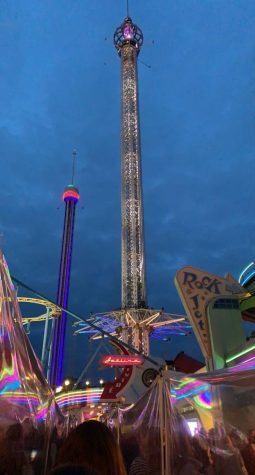 A picture of a drop tower to represent the one I went on when I was a child