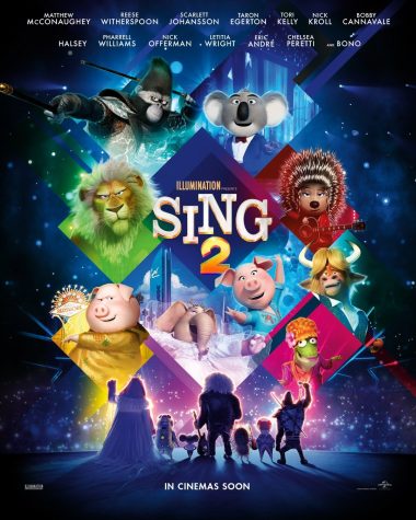 The poster for Illumination Entertainments newest film, Sing 2. 