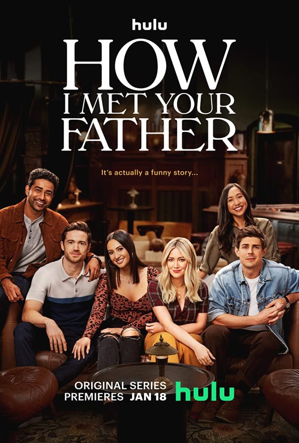 The poster for the show How I Met Your Father on Hulu.