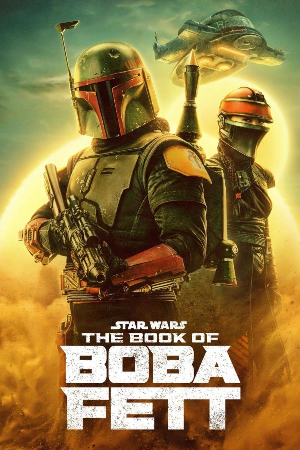 The cover photo for the Disney+ new series, The Book of Boba Fett