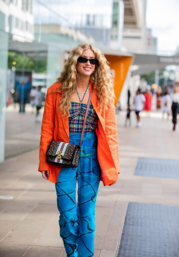 A+street+style+look+from+New+York+Fashion+Week.