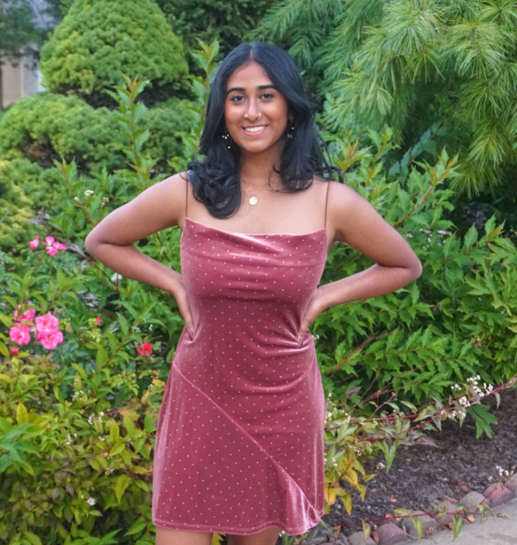 Sharanya Pastapur introduced herself to the Forest Hills community in her own way