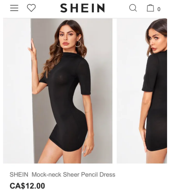 Sites like SHEIN are creating a toxic and unrealistic shopping environment by photoshopping their models
