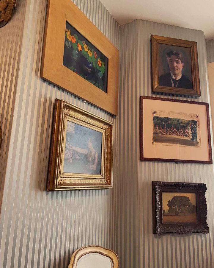 One of the many gallery walls as the Isabella Stewart Gardner Museum in Boston. The paintings there never move—even empty frames have to remain where they originally were. That is what this goodbye feels like. 